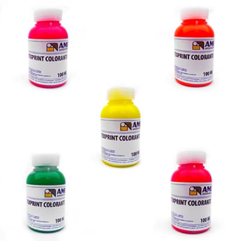 Texprint Colorantes Fluo de 100 g para serigrafía